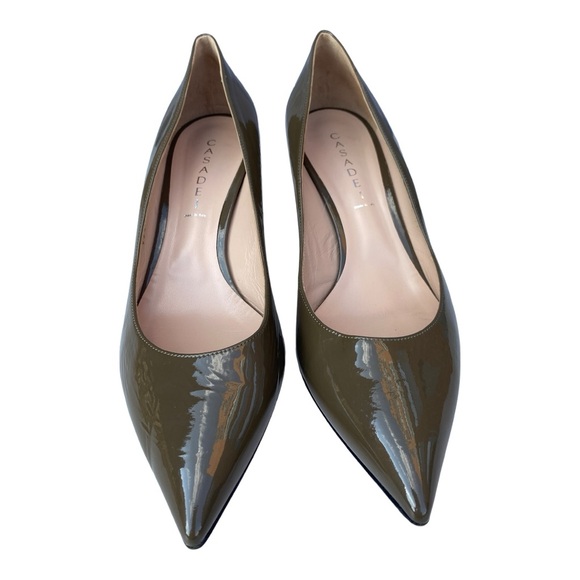 Casadei Scarlet patent leather pointy heels in Pantone color, size US 10, EU 41 - Picture 3 of 13